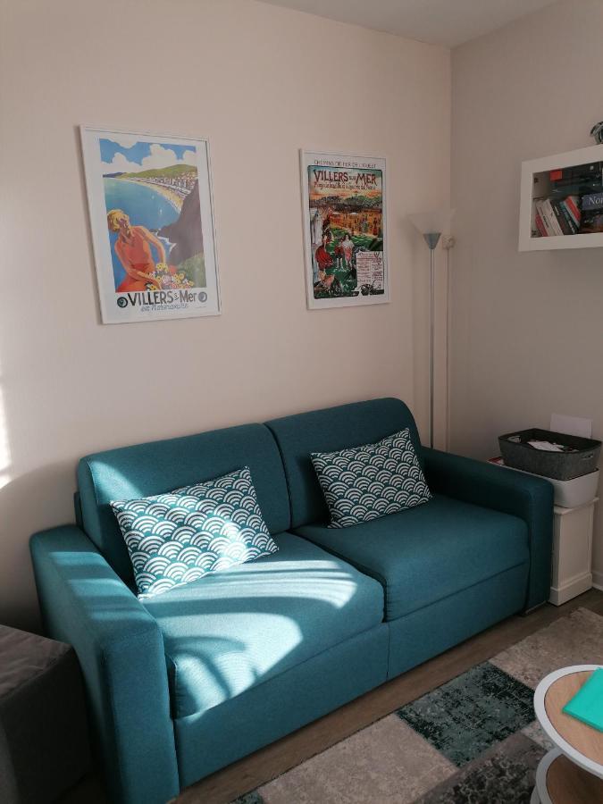 Apartament A La "Georgette" Et Son Jardin Avec Parking Villers-sur-Mer Zewnętrze zdjęcie